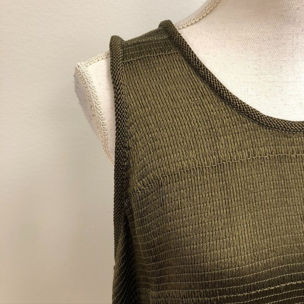 Tom Ford Olive Green Knit Top- Women - Picture 4 of 16